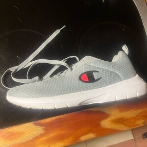 Champion Gray and Red Athletic Shoes